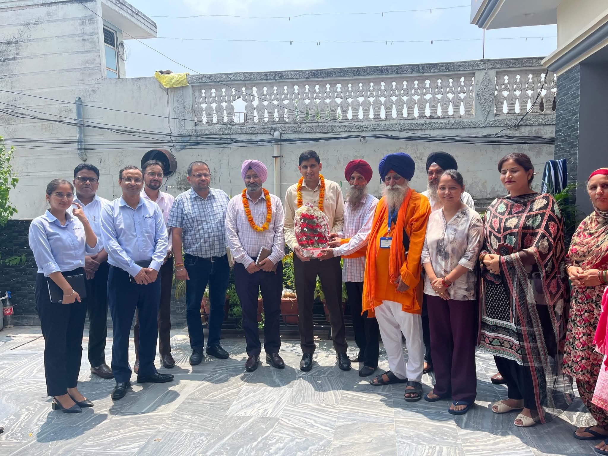Additional Deputy Commissioner visits soybean processing plant at village Gambhowal